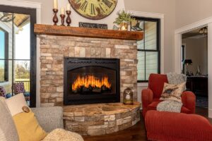 Living Room Fireplace 2